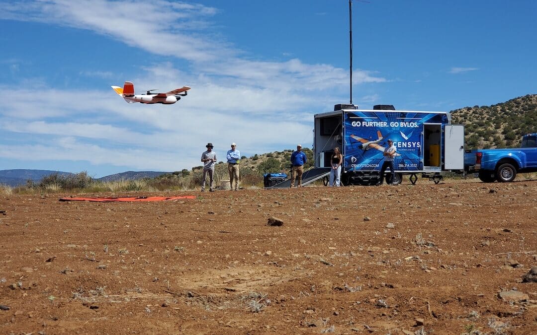 Sentaero 5 taking off in Arizona at a demo