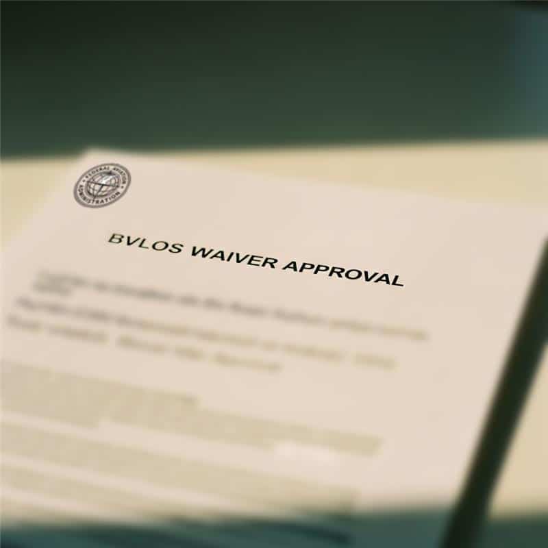 BVLOS Waiver Approved