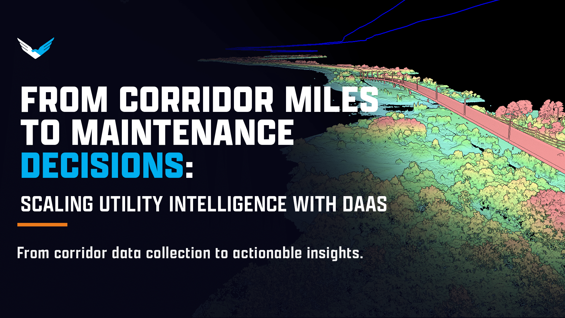 From Corridor Miles to Maintenance Decisions with Drone as a Service